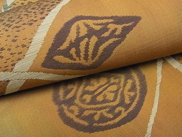 平和屋着物■六通柄袋帯 流水舞花文 逸品 ga1983