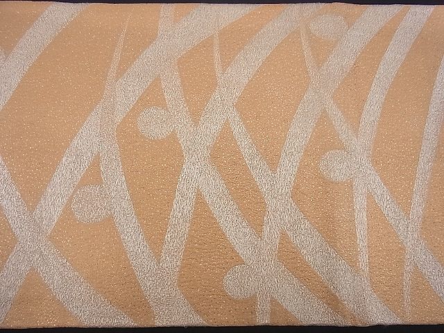 平和屋着物■六通太鼓柄袋帯 露芝吉祥文 銀糸 逸品 n-gh1396