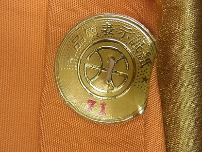 平和屋着物■西陣 六通柄袋帯 唐織 紐文 金糸 逸品 n-gh1660