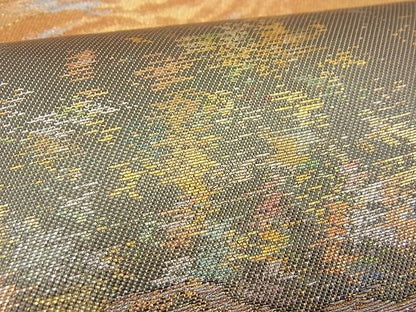 平和屋着物■六通柄袋帯 遠山霞文 金銀糸 逸品 n-gh1772