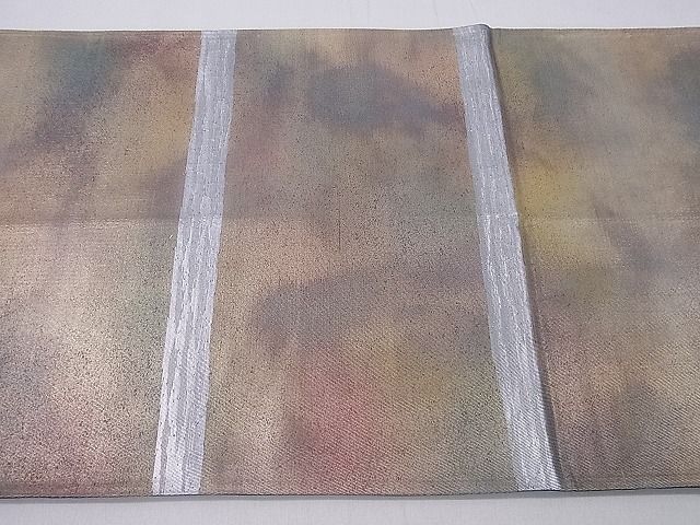 平和屋着物■太鼓柄袋帯 吉祥文 銀糸 逸品 gh5002