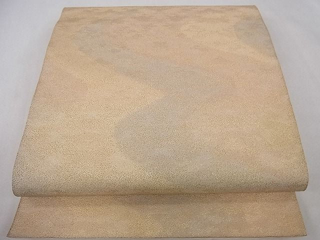 平和屋着物■全通柄袋帯 砂子綴れ 流水吉祥文 金糸 逸品 gh5053