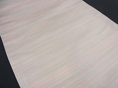 平和屋着物■六通柄袋帯 横縞 金糸 逸品 n-gt2034