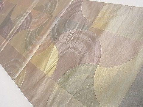 平和屋着物■六通柄袋帯 吉祥文 逸品 ha4517