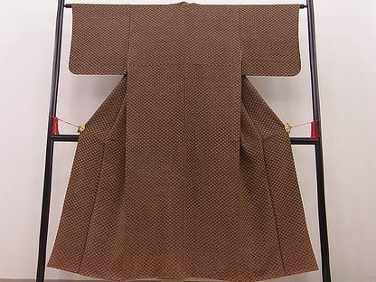 平和屋着物■付下げ　青海波　逸品　n-hj2430