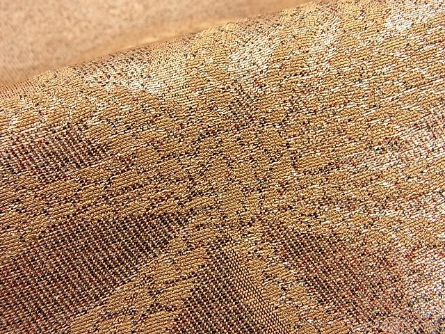 平和屋着物■六通柄袋帯 結び紐文 金糸 逸品 n-hj2837