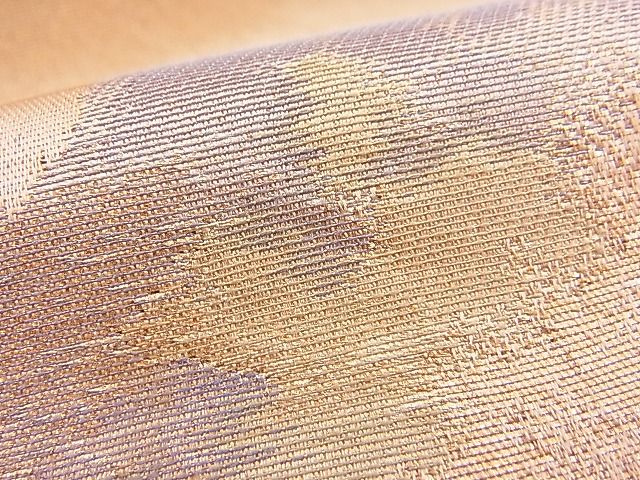 平和屋着物■六通柄袋帯 樹林文 金銀糸 逸品 n-hj2969