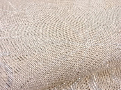 平和屋着物■夏物 六通柄袋帯 竜田川 銀糸 逸品 n-hj3237