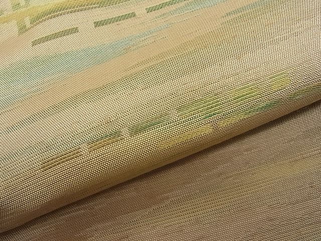 平和屋着物■上質な紬　霞風景文　逸品　n-hv0388