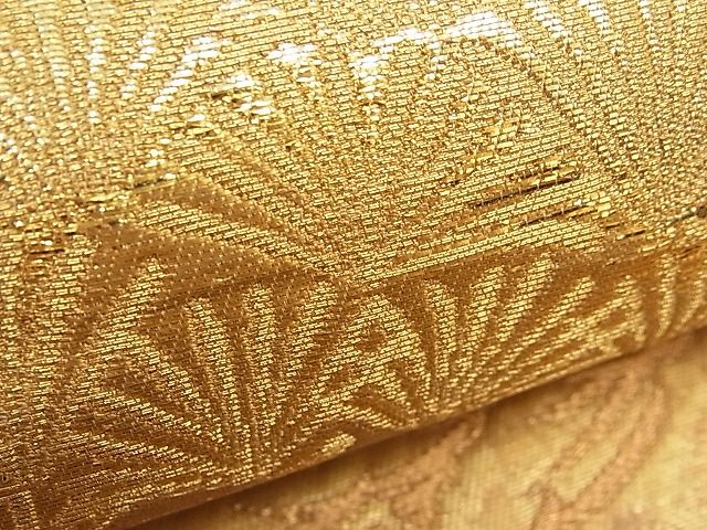 平和屋着物■六通柄袋帯 琳派壽松文 金糸 逸品 n-hv1633