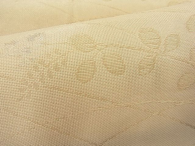 平和屋着物■夏物 六通柄袋帯 萩文 金銀糸 逸品 n-hv2133