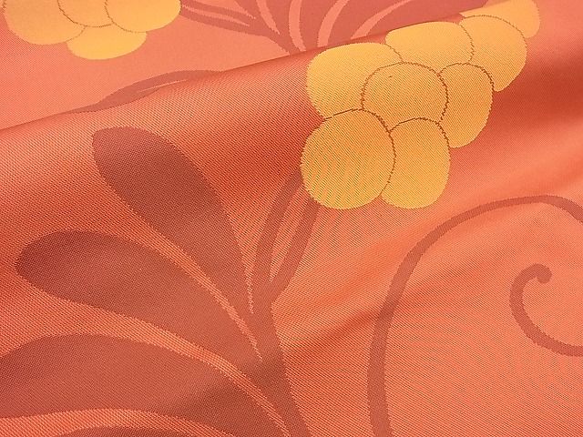 平和屋着物■六通柄袋帯 成り物 金糸 逸品 n-hz0011