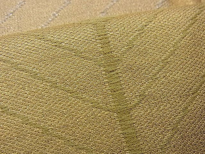 平和屋着物■六通柄袋帯 檜扇若松青海波 金糸 逸品 n-if1174