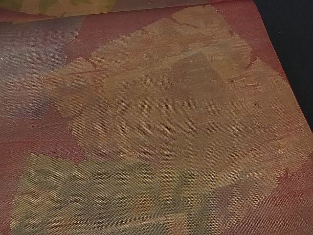 平和屋着物■六通柄袋帯 色紙重ね文 金彩 逸品 n-if1226