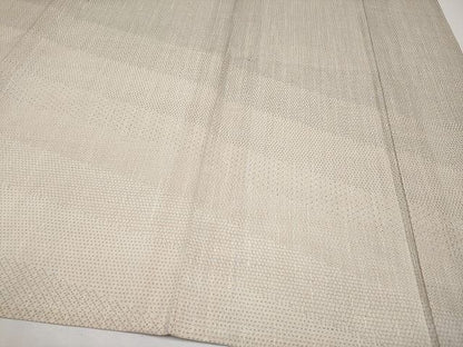 期間限定セール20％off■極上　夏物　訪問着　結城紬　夏結城　100亀甲　反端付き　逸品　未使用　CYAA0796s4