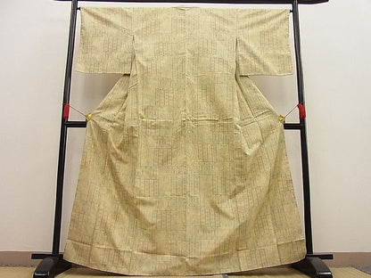平和屋着物■上質な紬　吉祥文　逸品　n-ip0066
