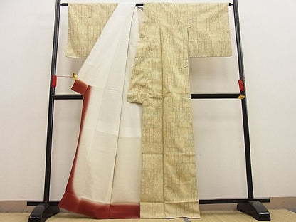 平和屋着物■上質な紬　吉祥文　逸品　n-ip0066