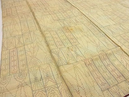 平和屋着物■上質な紬　吉祥文　逸品　n-ip0066