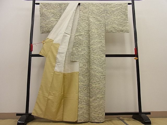 平和屋着物■上質な紬　竜田川　逸品　n-ip0128