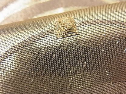 平和屋着物■六通柄袋帯 流線文 金糸 逸品 n-ip0206