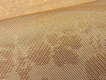 平和屋着物■六通柄 本袋帯 向かい動物丸文 金糸 逸品 n-ip0248