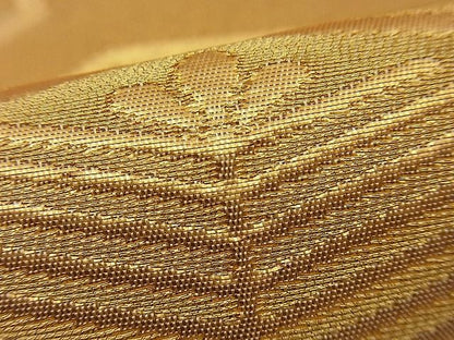 平和屋着物■六通柄袋帯 若松亀甲文様 金糸 逸品 n-ip0261