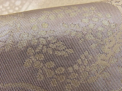 平和屋着物■六通柄袋帯 光琳錦 銀糸 逸品 n-ip0293
