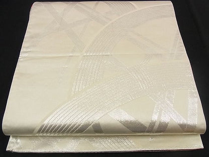 平和屋着物■両面 全通柄袋帯 籬文 銀糸 逸品 n-iz1559