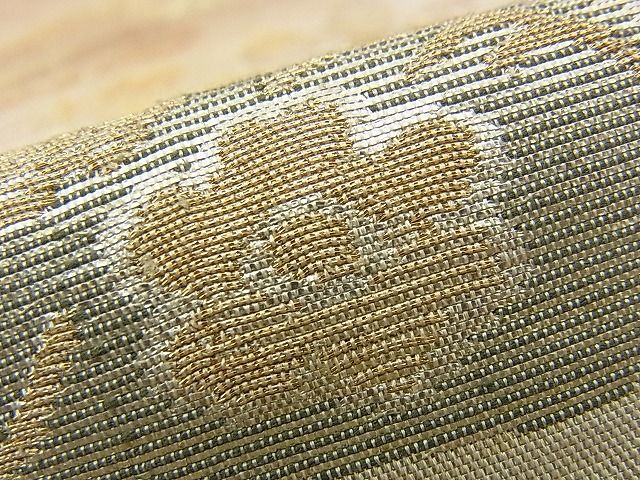 平和屋着物■六通柄袋帯 鳳凰吉祥花文 金糸 逸品 n-iz1567