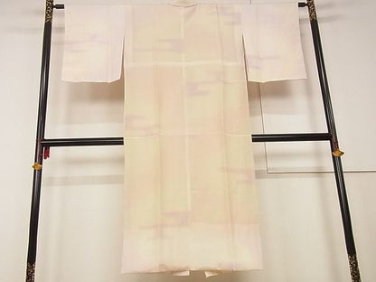 平和屋着物■長襦袢 袷 エ霞紋 暈し染め 正絹 逸品 A-ja2550