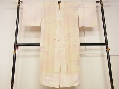 平和屋着物■長襦袢 袷 エ霞紋 暈し染め 正絹 逸品 A-ja2550