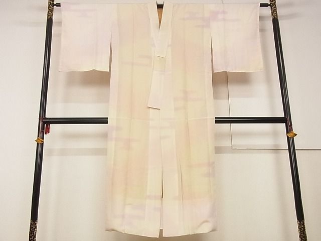 平和屋着物■長襦袢 袷 エ霞紋 暈し染め 正絹 逸品 A-ja2550