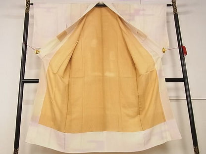 平和屋着物■長襦袢 袷 エ霞紋 暈し染め 正絹 逸品 A-ja2550