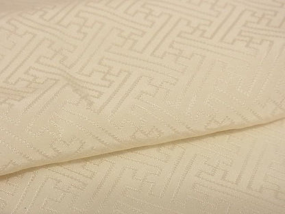 平和屋着物■長襦袢 無双仕立て 紗綾形地紋 正絹 逸品 A-ja2551