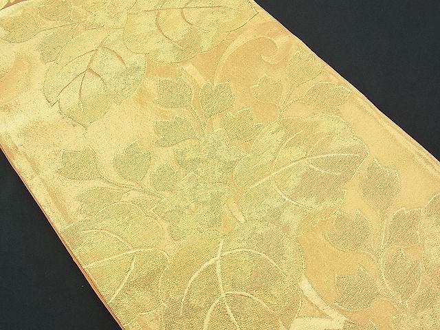 平和屋着物■六通柄袋帯 桐文 金糸 逸品 n-je1535