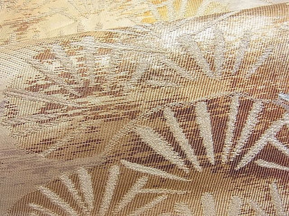 平和屋着物■六通柄袋帯 浜松文 金銀糸 逸品 n-je1591