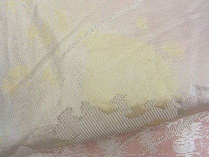 平和屋着物■六通柄袋帯 遠山文 銀糸 逸品 n-je1716