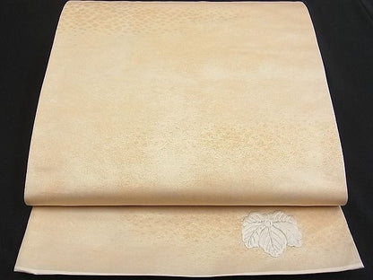平和屋着物■六通柄袋帯 霞文 金糸 逸品 n-je1719