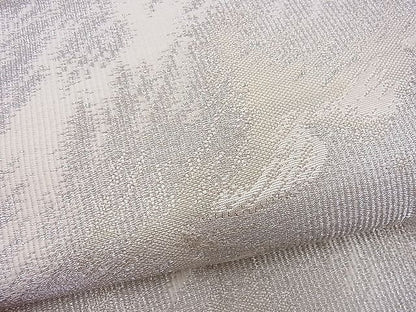 平和屋着物■六通柄袋帯 松 銀糸 逸品 n-je2398