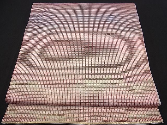 平和屋着物■六通柄 本袋帯 七彩錦 逸品 n-jx0041