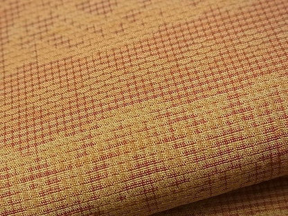 平和屋着物■上質なお召 風景文 逸品 n-jx0595