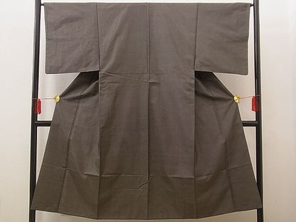 平和屋着物■男性　紬　80亀甲　逸品　n-jx0782
