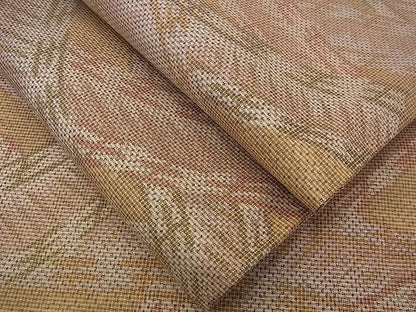 平和屋着物■上質な紬　渡橋文様　逸品　n-jx0845