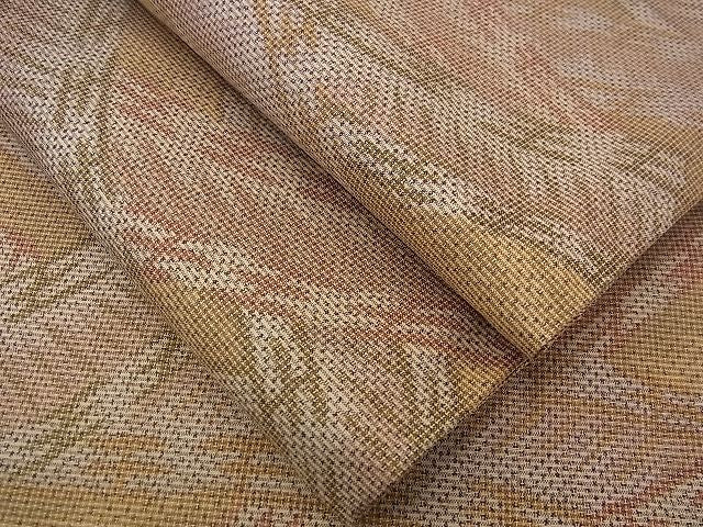 平和屋着物■上質な紬　渡橋文様　逸品　n-jx0845