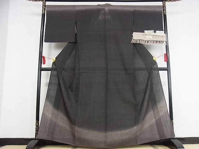 平和屋本店■極上　夏物　染織の名門　しょうざん 生紬　訪問着　鹿の子文　証紙付き　正絹　逸品　KAAA0771kk4 - 平和屋