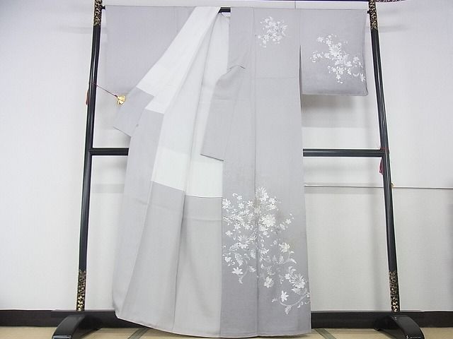 平和屋本店■極上　金彩友禅　卓越技能者・名工・和田光正　訪問着　更紗花文　暈し染め　正絹　逸品　未使用　KAAA0787kk4 - 平和屋