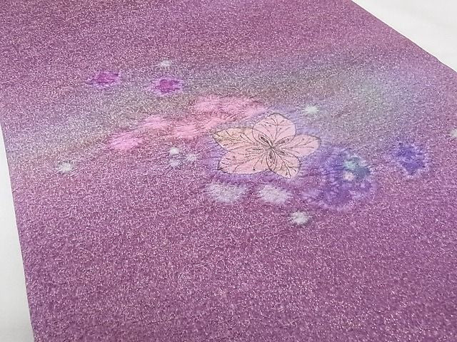 平和屋本店■極上　久保田一竹　幻の辻が花　太鼓柄袋帯　一竹幻蒼袋帯　金通し地　鑑定書付き　正絹　逸品　KAAA0818kk4 - 平和屋