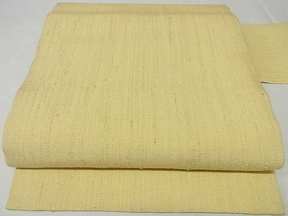 平和屋本店■極上　浦野理一　経節紬　九寸名古屋帯　蒸栗色　正絹　逸品　未使用　KAAA10398kk4 - 平和屋