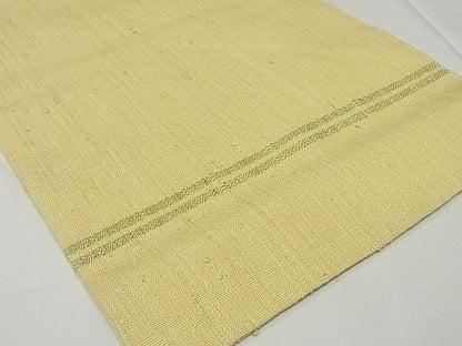 平和屋本店■極上　浦野理一　経節紬　九寸名古屋帯　蒸栗色　正絹　逸品　未使用　KAAA10398kk4 - 平和屋