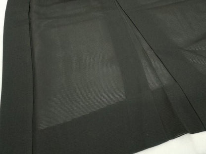 平和屋本店■希少　夏物　男性　絽　羽織　黒地　逸品　KAAA1576kk4 - 平和屋